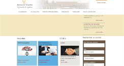Desktop Screenshot of barreaudeversailles.com